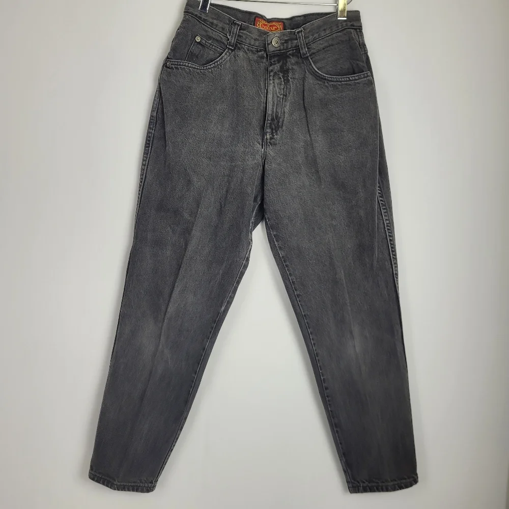 Bonjour Vintage 90s Y2k High Waist Jeans Size 11/ 12 Petite (See Measurements)